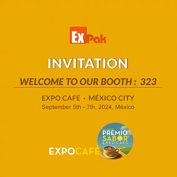 Meet EXPAK PACKAGING at EXPO CAFE Mexico 2024!